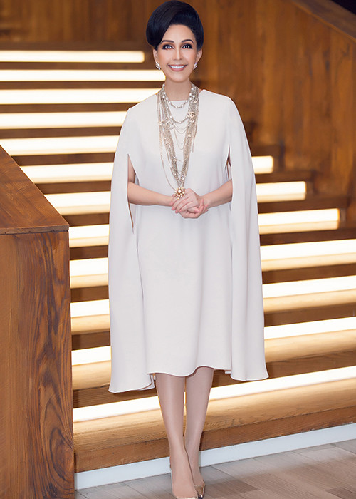 Thuỳ My và Quế My không chỉ có thành tích học tập tốt mà còn sở hữu nhiều nét giống với Diễm My thời trẻ.