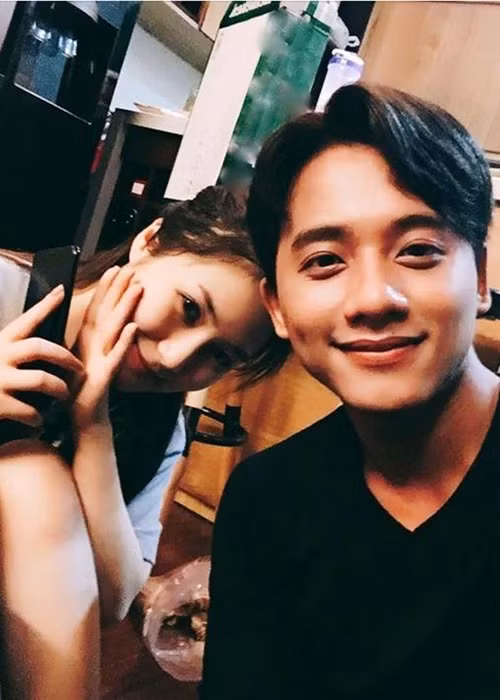 Hiện, tình cũ của Mai Tài Phến sang Mỹ du học. Ảnh: FBNV