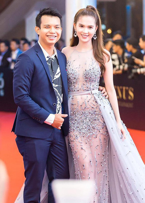 Đỗ Long có mối quan hệ rất thân thiết với Ngọc Trinh. Ảnh: Gia đình xã hội