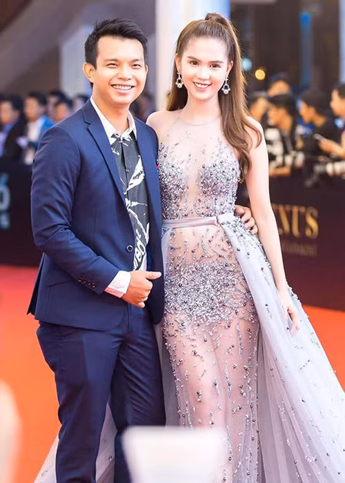 Đỗ Long có mối quan hệ rất thân thiết với Ngọc Trinh. Ảnh: Gia đình xã hội