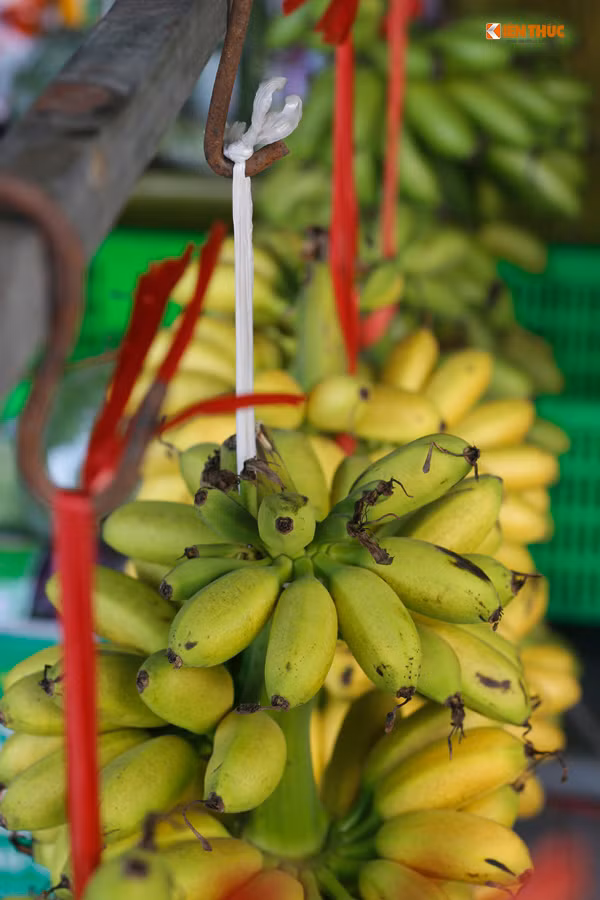 Những buồng chuối Ngự Đại Hoàng bắt đầu chín đều của người dân Hà Nam.