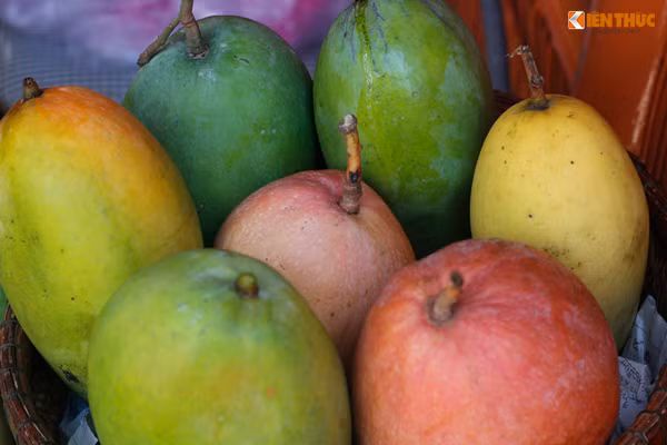 Xoài ba màu của người dân tỉnh An Giang.