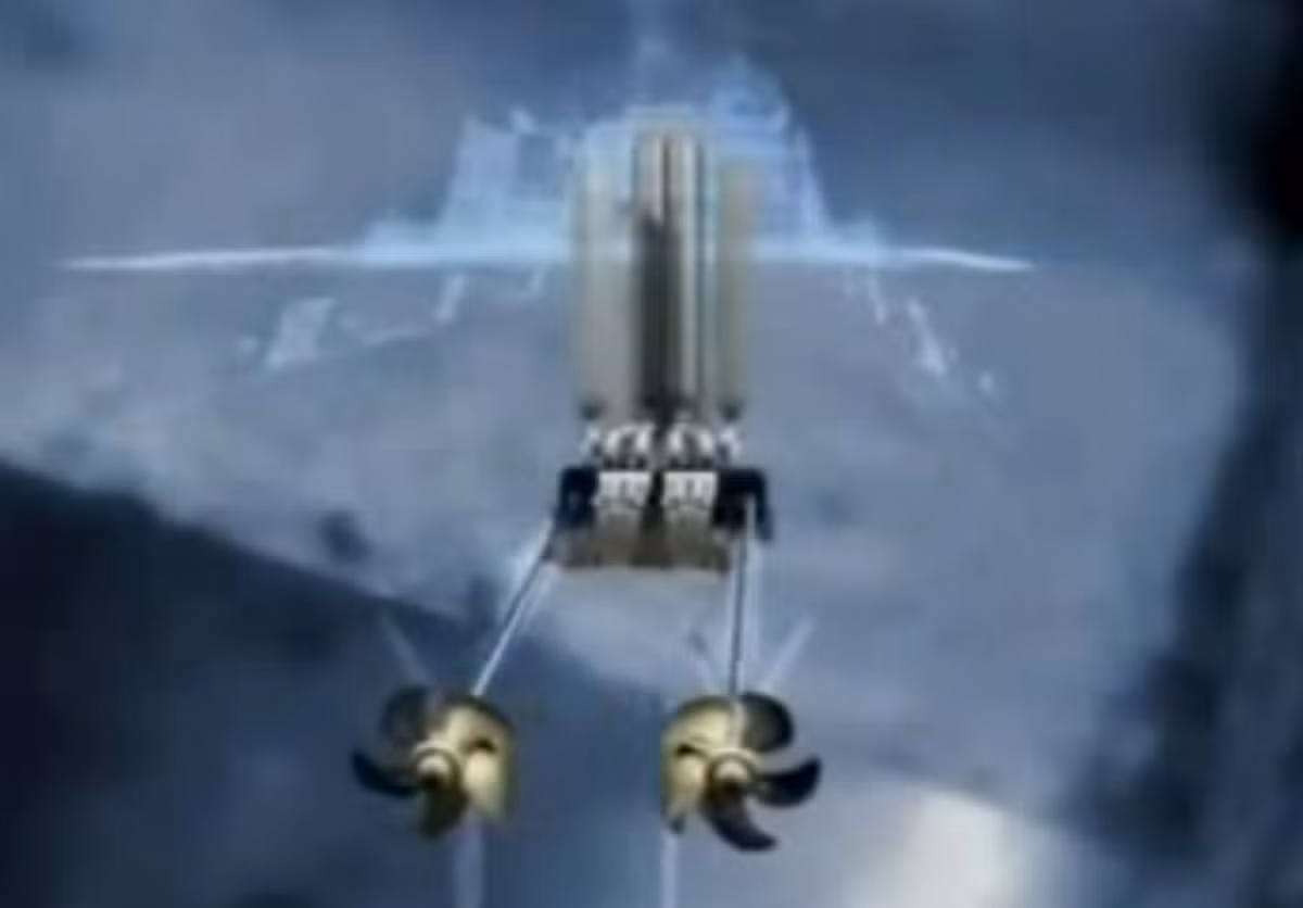 Khu trục hạm Type 26 sử dụng động cơ tua bin khí của hãng Rollroy, 2 động cơ điện và 4 động cơ diesel đảm bảo đạt vận tốc tối đa 26 hải lý/giờ (khoảng 48km/h).