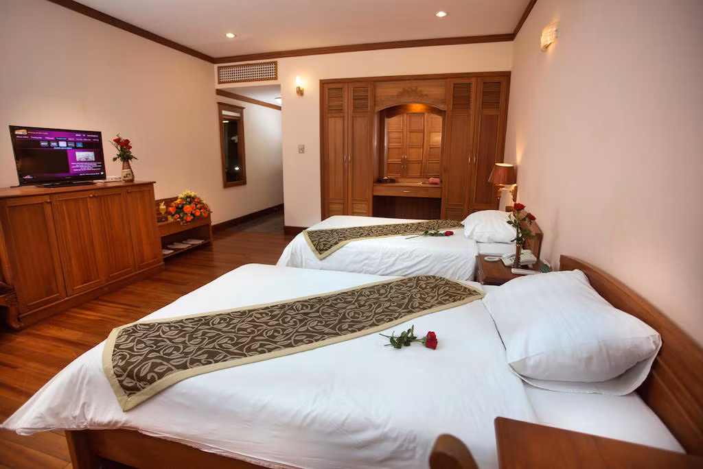 Khu resort thiết kế 110 phòng khách rộng rãi. Ảnh: dulichquynhon.com.
