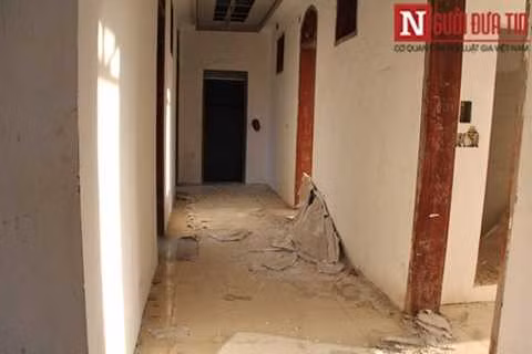 Theo thiết kế, mỗi tầng của tòa nhà gồm 7 căn phòng với nội thất thiết kế siêu sang. Ảnh: NĐT.