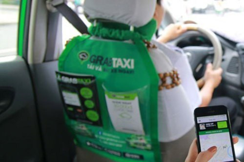 Bộ Giao thông Vận tải yêu cầu GrabTaxi Việt Nam ngừng hoạt động tại 3 tỉnh. Ảnh minh họa: Internet.