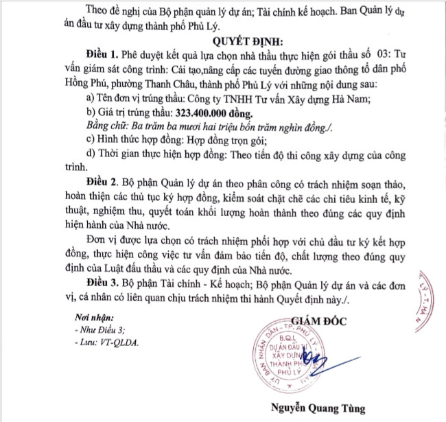 Biết gì về Công ty Xây dựng Hà Nam vừa bị cấm thầu? - Hình 2 Biet gi ve Cong ty Xay dung Ha Nam vua bi cam thau?-Hinh-2