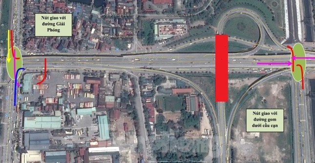 Cận cảnh nút giao phía Nam Hà Nội vừa được bổ sung hơn 700 tỷ đồng để 'đại phẫu' - Hình 2 Can canh nut giao phia Nam Ha Noi vua duoc bo sung hon 700 ty dong de 'dai phau'-Hinh-2