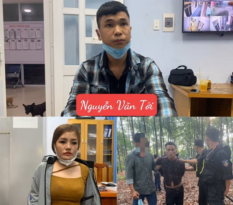  Mâu thuẫn nợ nần, dùng súng bắn chết người rồi trốn trong vườn cao su: Chiều 28/3, V.V.N. (33 tuổi, ngụ huyện Tháp Mười, Đồng Tháp) có xảy ra mâu thuẫn về chuyện nợ nần với Tới, Linh và Nguyệt tại xã Phú Điền, huyện Tháp Mười. Linh đã dùng súng tự chế bắn N. tử vong tại chỗ, sau đó cả 3 bỏ trốn trong một vườn cao su ở tỉnh Bình Dương. (Ảnh: PLO)