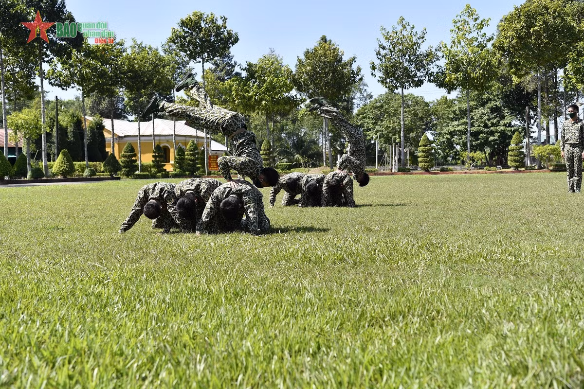 Trước khi luyện tập võ thuật, tất cả phải khởi động với nhiều động tác khác nhau, từ đơn giản đến phức tạp.