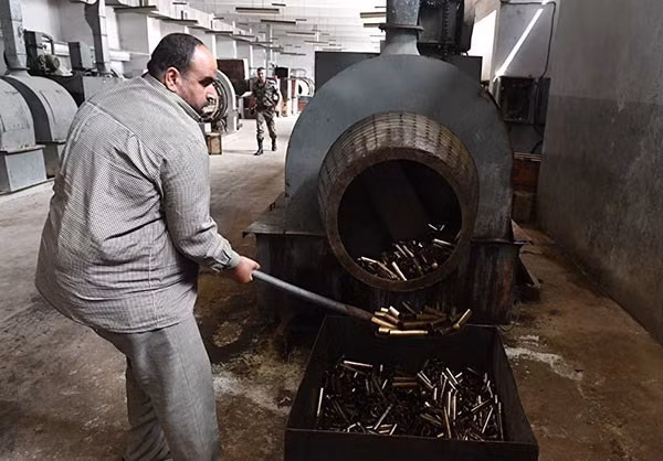 Những nhà máy này đã cung cấp nhiều vũ khí và đạn dược cho quân đội Syria trong cuộc chiến chống khủng bố ở Syria. Ảnh: FNA.