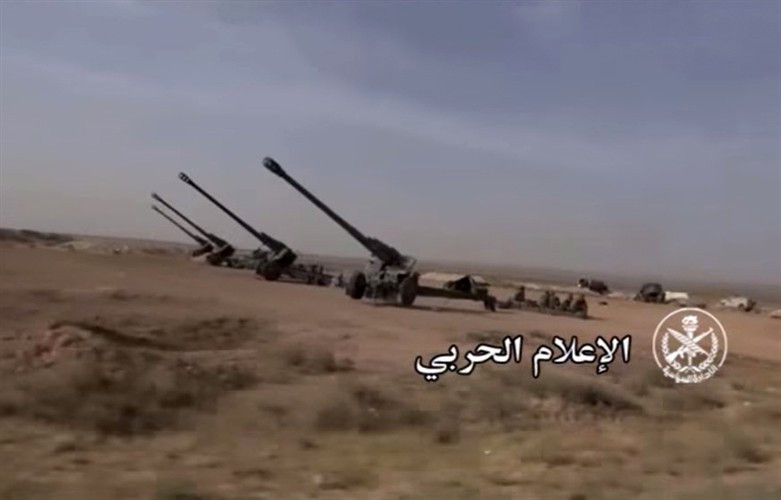 Sự khiêu khích có tổ chức của phiến quân ngay lập tức bị chế áp, khi quân đội chính phủ Syria (SAA) đã sử dụng tới trọng pháo 2A65 cỡ 152 mm của Nga, vũ khí được biết đến nhiều hơn dưới cái tên "pháo Msta-B".