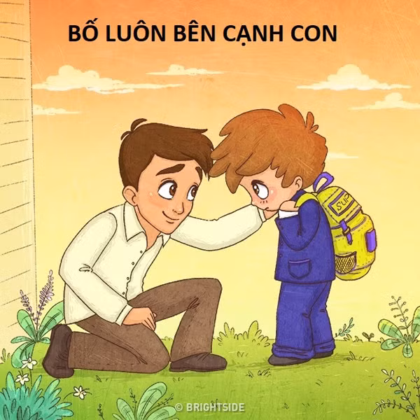 Để không gây áp lực cho trẻ, phụ huynh nên chia sẻ những lo lắng với bạn bè, vợ hoặc chồng để tìm cách dẫn dắt con phù hợp. Kỳ vọng, cầu toàn quá mức vô tình trở thành gánh nặng cho con trẻ trong hành trình chinh phục kiến thức. (Ảnh: Brightside)