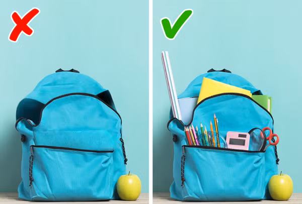 4. Không mua đồ dùng học tập cần thiết. Nhiều cha mẹ cho rằng mình nắm rất rõ những dụng cụ cần thiết cho trẻ đến trường. Tuy nhiên, việc mua sắm nên xuất phát từ nhu cầu, mong muốn của trẻ. Thiếu đồ dùng học tập, đồ dùng học tập không như mong muốn đôi khi khiến trẻ ngầm so sánh với bạn bè, thiếu đồ để học. Để tốt hơn, bạn nên tham khảo giáo viên của trẻ. (Ảnh: Brightside)