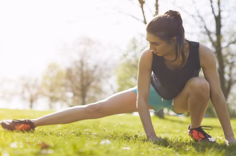 3. Tập thể dục phù hợp. Tập thể dục thường xuyên có thể thúc đẩy nhu động đường tiêu hóa, tăng cảm giác thèm ăn, thúc đẩy tiêu hóa. (Ảnh: Liam Norris / Getty Images)