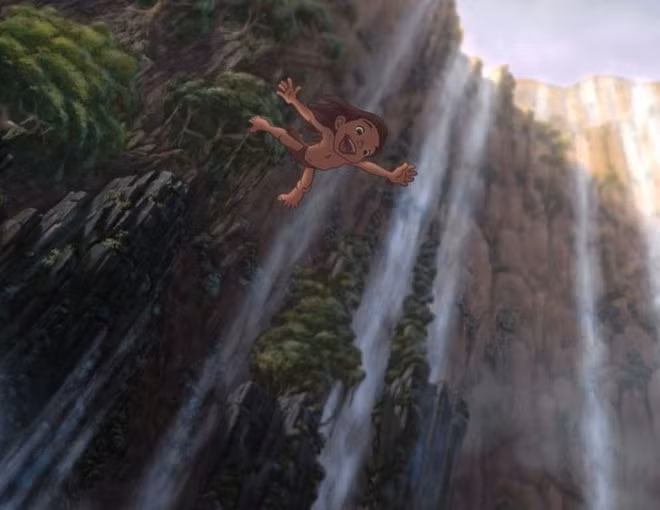 Nhân vật trốn khỏi kẻ thù và thoát chết khi ngã từ trên cao xuống là những điều khán giả thường thấy trong những bộ phim phiêu lưu, hành động và cả hoạt hình. Tuy nhiên, điều đó hoàn toàn không thể xảy ra, việc rơi từ thác nước xuống, điển hình là thác Niagara cao 51 m đủ gây chết người, chưa kể những thác, vực thẳm sâu hơn.