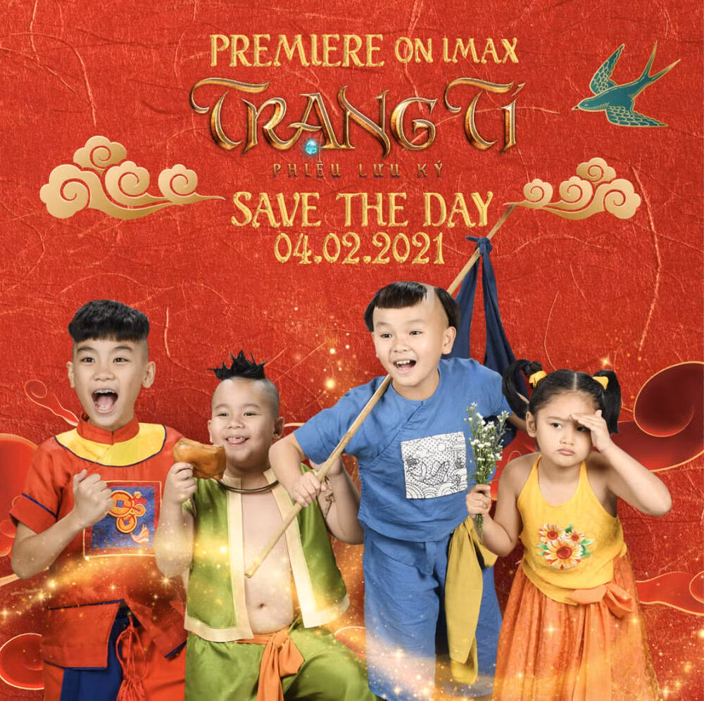 Trạng Tí tung poster: Nhân vật lộ niềng răng, sai tiếng Anh cơ bản Trang Ti tung poster: Nhan vat lo nieng rang, sai tieng Anh co ban