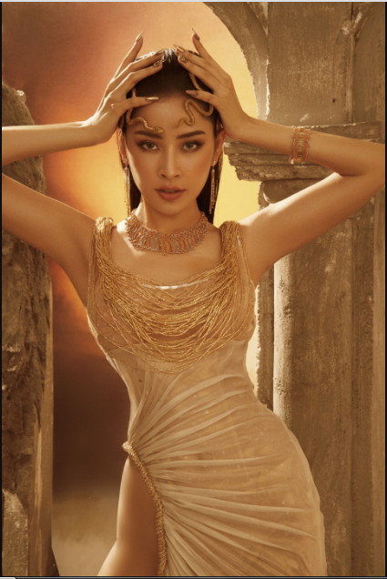 Hình ảnh đẹp tựa nữ thần của Chi Pu từng khiến fan không ngớt lời khen ngợi.