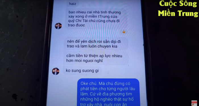 Một người dân miền Trung tung tin nhắn "minh oan" cho Hoài Linh - Hình 4 Mot nguoi dan mien Trung tung tin nhan