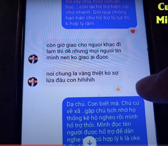 Một người dân miền Trung tung tin nhắn "minh oan" cho Hoài Linh - Hình 5 Mot nguoi dan mien Trung tung tin nhan