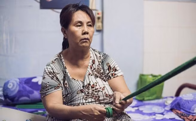 Nghe si Hoang Lan hoai tu cot song, mot ben mat khong nhin thay-Hinh-2