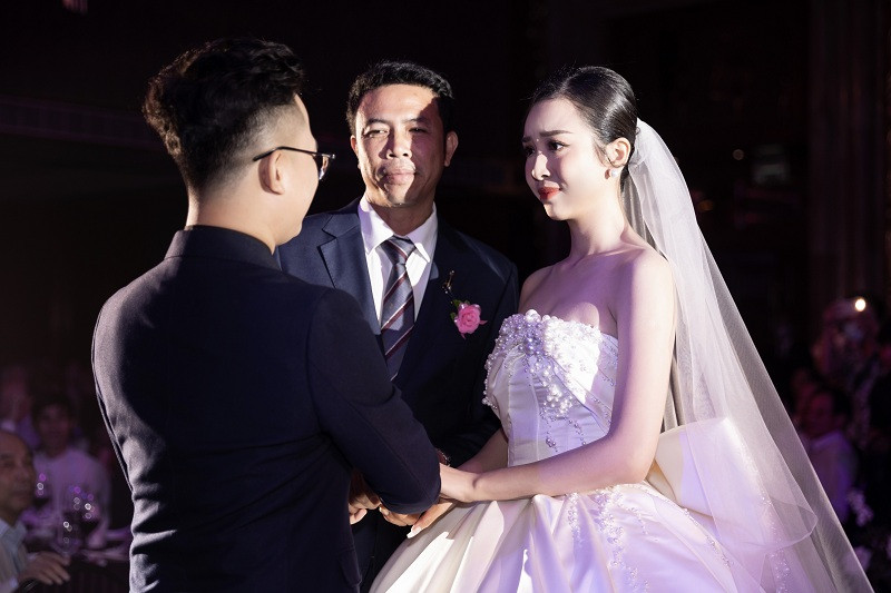 Thúy An và ông xã Ngọc Duy đã có khoảng thời gian yêu nhau hơn 3 năm trước khi quyết định kết hôn.