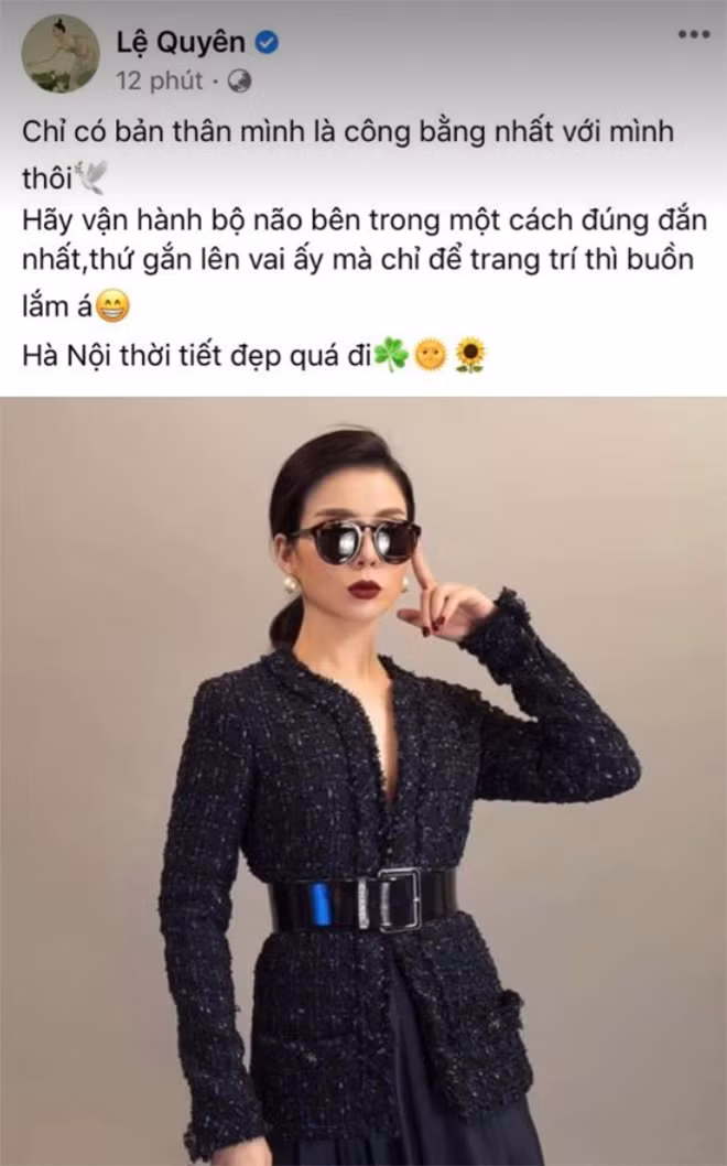Le Quyen: Hay van hanh bo nao dung dan, chi de trang tri thi buon