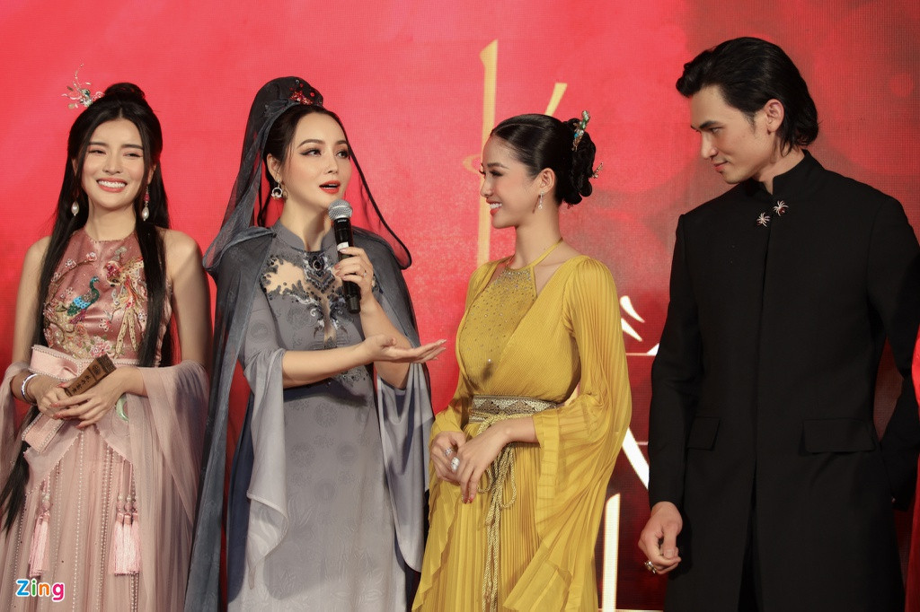 Mai Thu Huyền và dàn sao Việt tham dự buổi ra mắt phim "Kiều" Mai Thu Huyen va dan sao Viet tham du buoi ra mat phim