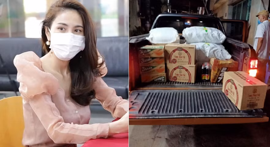 Thuy Tien lam dieu y nghia giua on ao “khac ten len mai rua“