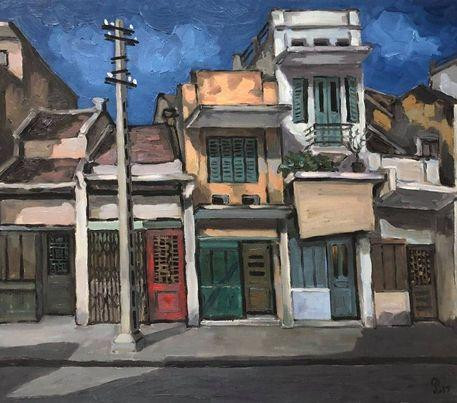 Bao Tien Phong to chuc dau gia 12 buc tranh “Tiep suc tuyen dau chong dich”-Hinh-4