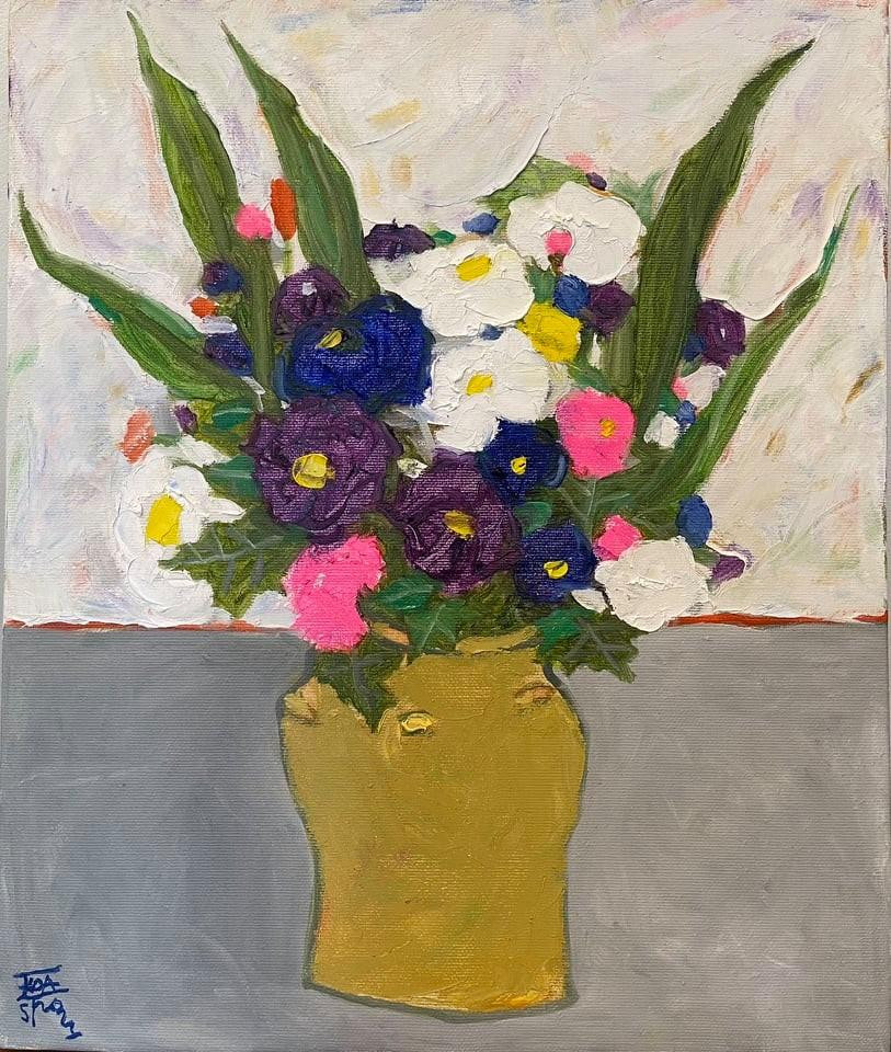 Bao Tien Phong to chuc dau gia 12 buc tranh “Tiep suc tuyen dau chong dich”