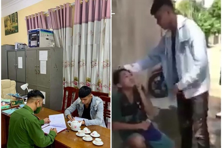 Nam thanh nien bat ban quy goi, danh dap da man