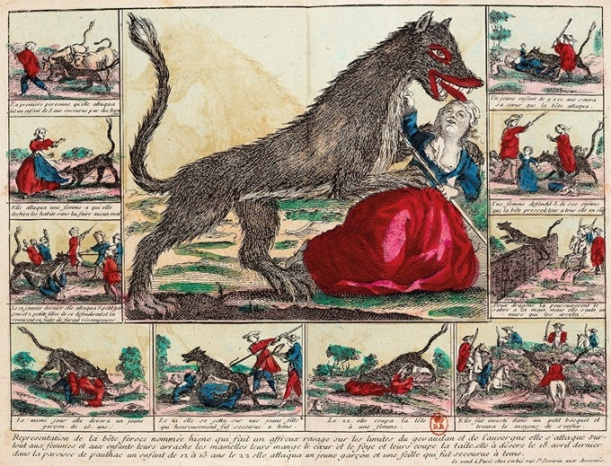 Nạn nhân đầu tiên được ghi nhận bị " ma sói" tấn công và giết hại là cô bé chăn cừu Jeanne Boulet, 14 tuổi. Vào một ngày trong tháng 6/1764, Jeanne đưa bầy gia súc tới thả giữa thung lũng gần sông Allier, vùng Gévaudan, miền trung nam Pháp như mọi ngày.