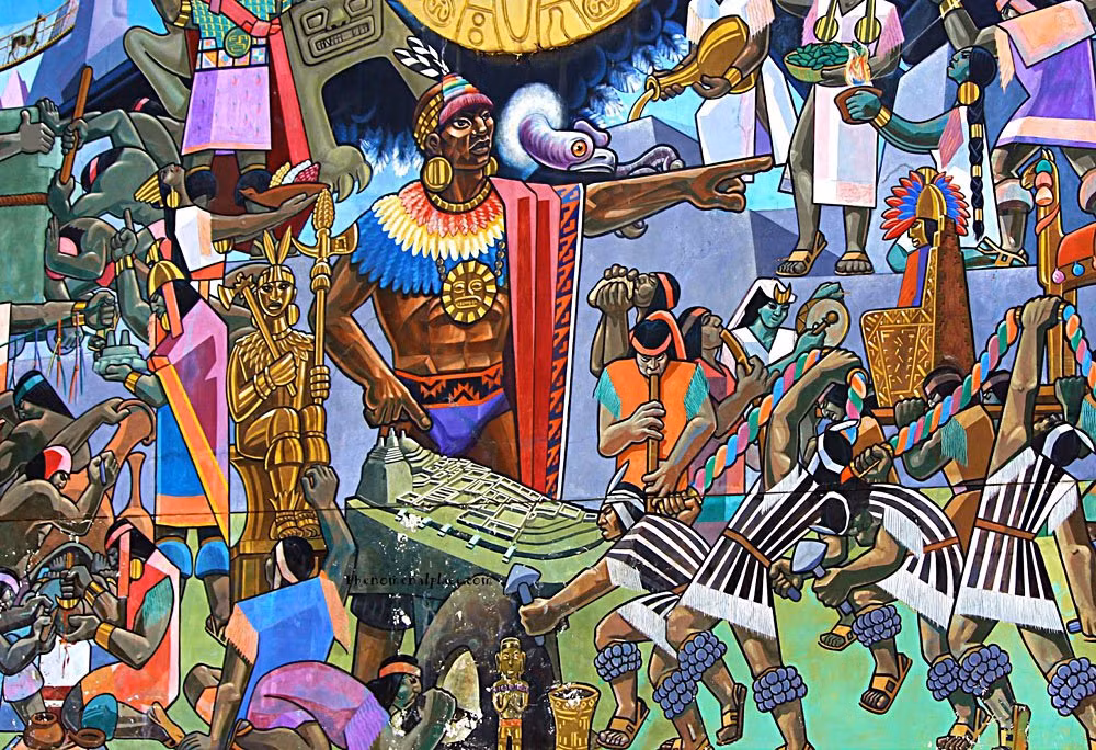 Đế chế Inca hùng mạnh từng thống trị khắp miền tây Nam Mỹ vào khoảng 1.400 năm trước.