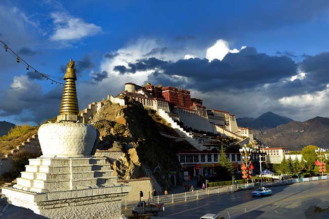 Ngoài vàng, cung điện Potala còn có những cổ vật, tranh khảm bằng đá quý cũng có giá trị lớn. Đây cũng là lý do số lượng du khách đến tham quan bị hạn chế mỗi ngày nhằm ngăn chặn thiệt hại do trộm cắp. Thêm nữa, không phải tất cả mọi nơi trong cung điện Potala đều mở cửa đón khách tham quan.