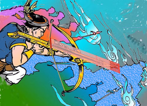 Chính sử sách Trung Quốc như quyển Thái Bình hoàn vũ ký cũng có ghi chép về vũ khí này: “Nỏ thần bắn một phát giết hàng vạn người, bắn ra 3 phát giết đến 3 vạn”.