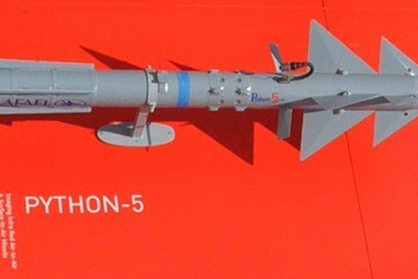 Python-5 từ công ty Hệ thống Quốc phòng tiên tiến Rafael là "thành viên" mới nhất của dòng tên lửa Python và là 1 trong những tên lửa không đối không tiên tiến nhất thế giới. Đây cũng là loại tên lửa không đối không thế hệ thứ 5 được thiết kế để tấn công các mục tiêu tầm rất ngắn và gần ở bên ngoài tầm nhìn. Python-5 có khả năng chống chọi cao trước các đòn tấn công và có thể được triển khai trên một loạt chiến đấu cơ như F-15, F-16, Mirage, Saab Gripen và Su-30MKI.