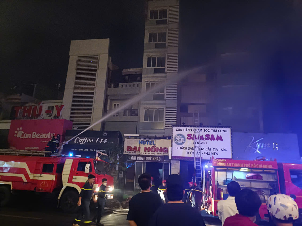 TPHCM: Chay cua hang thu cung o Binh Thanh, cuu 3 nguoi mac ket-Hinh-2