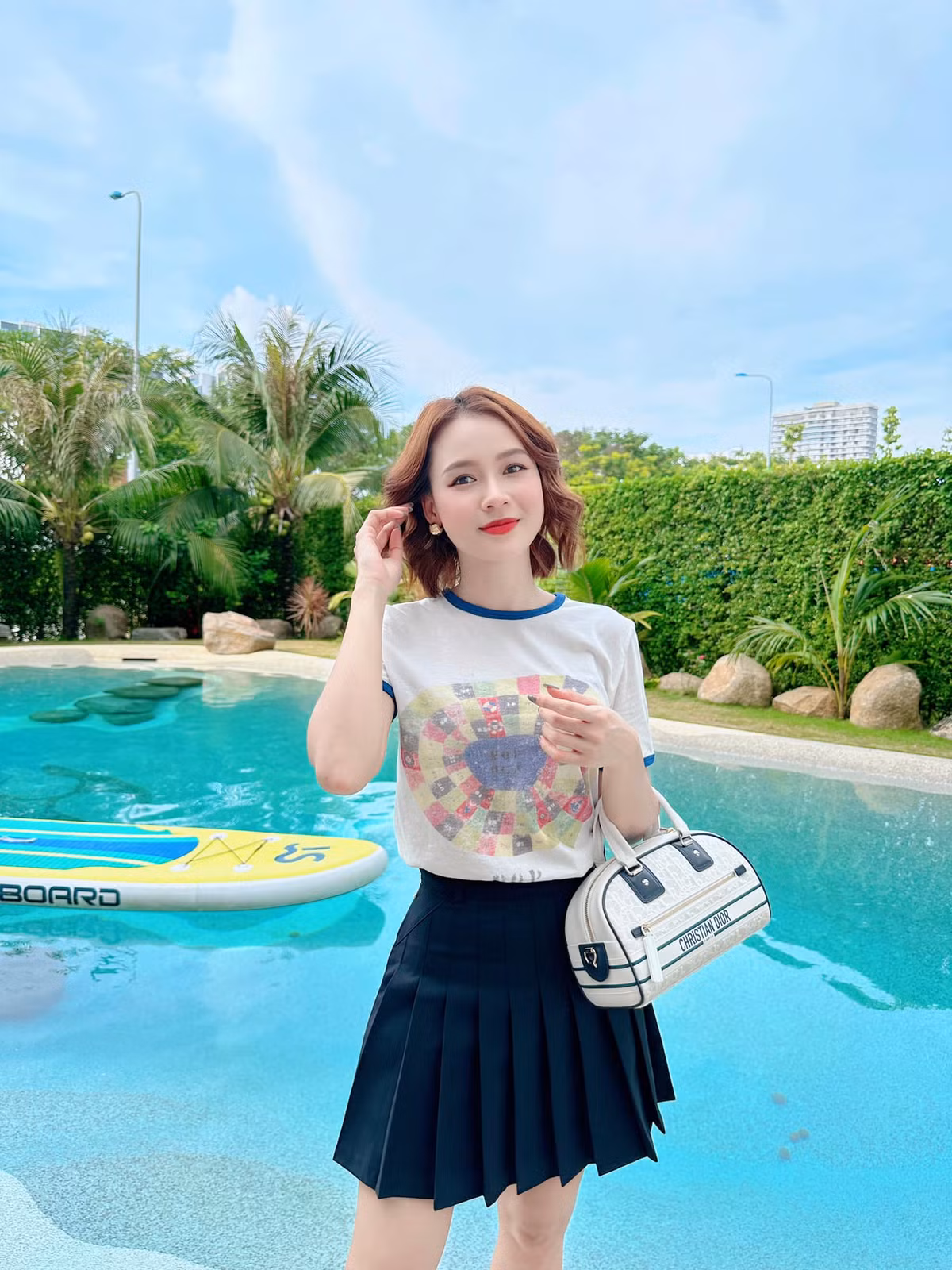 Đã ở tuổi 33 nhưng hot girl Sài thành này vẫn luôn trẻ trung, nếu chỉ nhìn qua chắc hẳn ai cũng nghĩ cô nàng là thế hệ Gen Z.