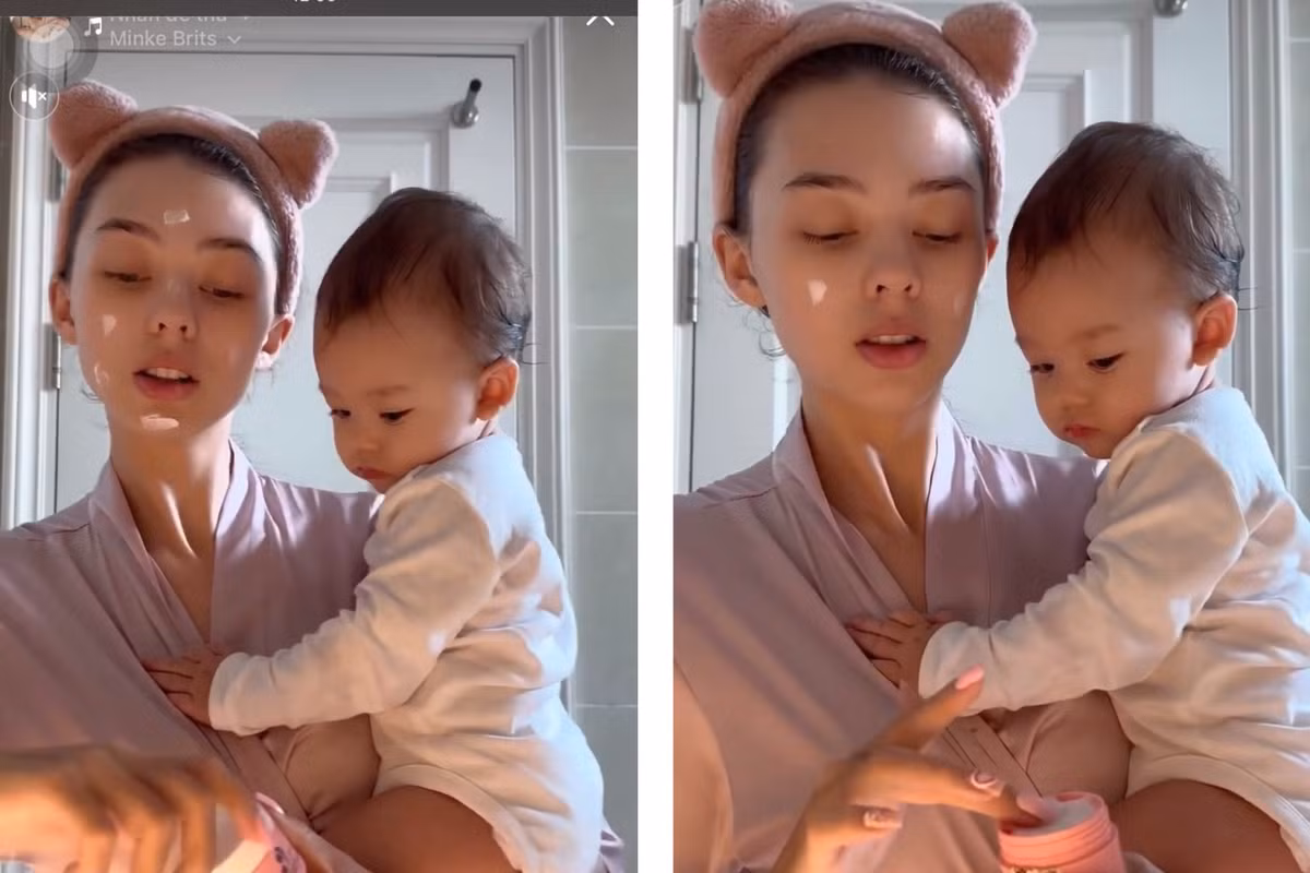 Nhiều fan cũng khen ngợi nhan sắc. Thậm chí, có fan còn cho rằng Bùi Tiến Dũng may mắn khi có được cô vợ trẻ vừa xinh đẹp lại khéo chăm con như Dianka.