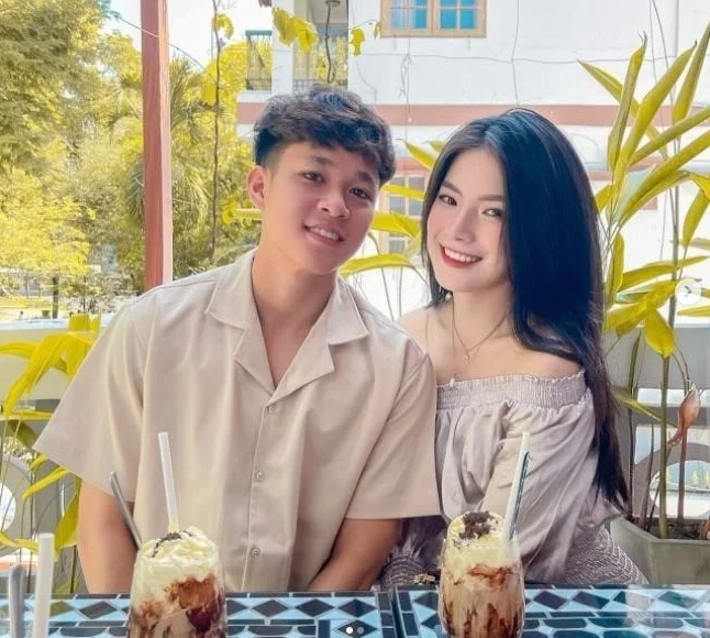 Nguyễn Thụy Bảo Hân gây chú ý khi là bạn gái của cựu cầu thủ U23 Việt Nam - Lê Minh Bình.