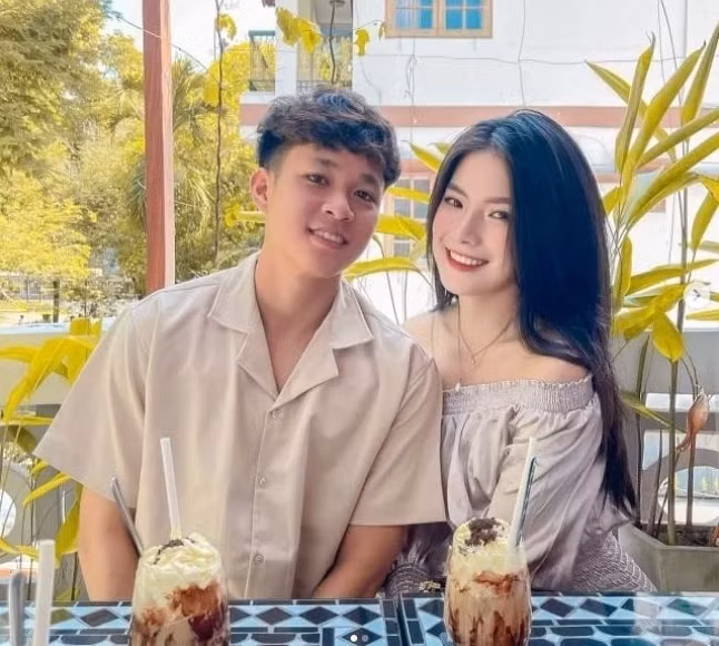 Nguyễn Thụy Bảo Hân gây chú ý khi là bạn gái của cựu cầu thủ U23 Việt Nam - Lê Minh Bình.