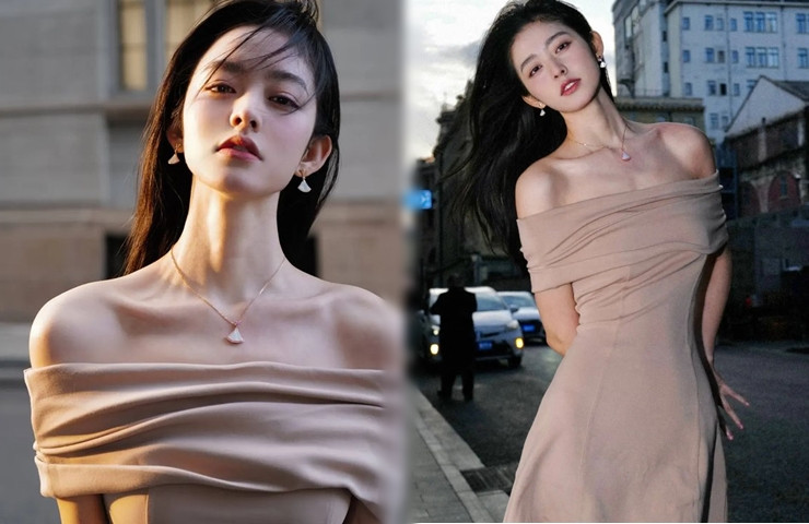 Mặc dù gây thất vọng vì vóc dáng khẳng khiu, thiếu sức sống thế nhưng Ying Ning vẫn hút ánh nhìn vì thần thái cực đỉnh.