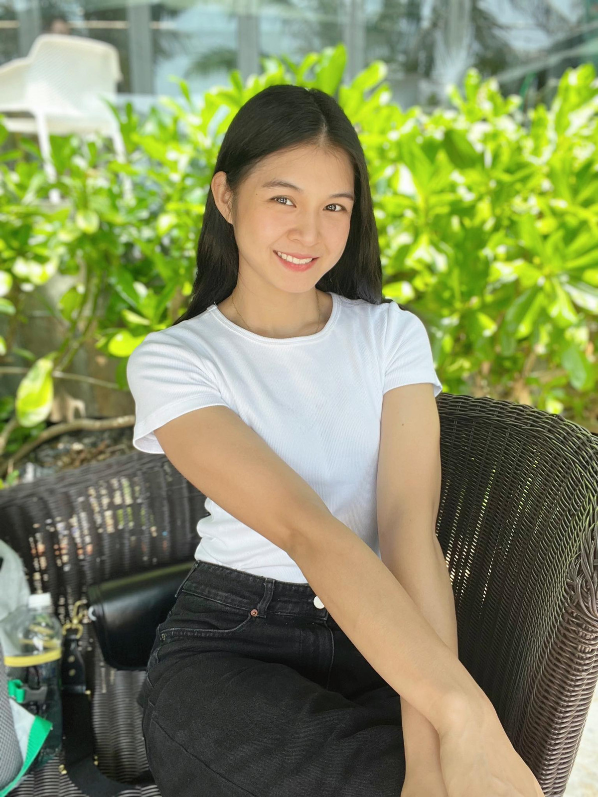 Ngọc từng tham dự “Người đẹp Du lịch ASEAN+”, cuộc thi sắc đẹp tìm kiếm đại sứ truyền thông du lịch đồng hành cùng SEA Games 31 và thành công lọt vào top 30. Ảnh: FBNV