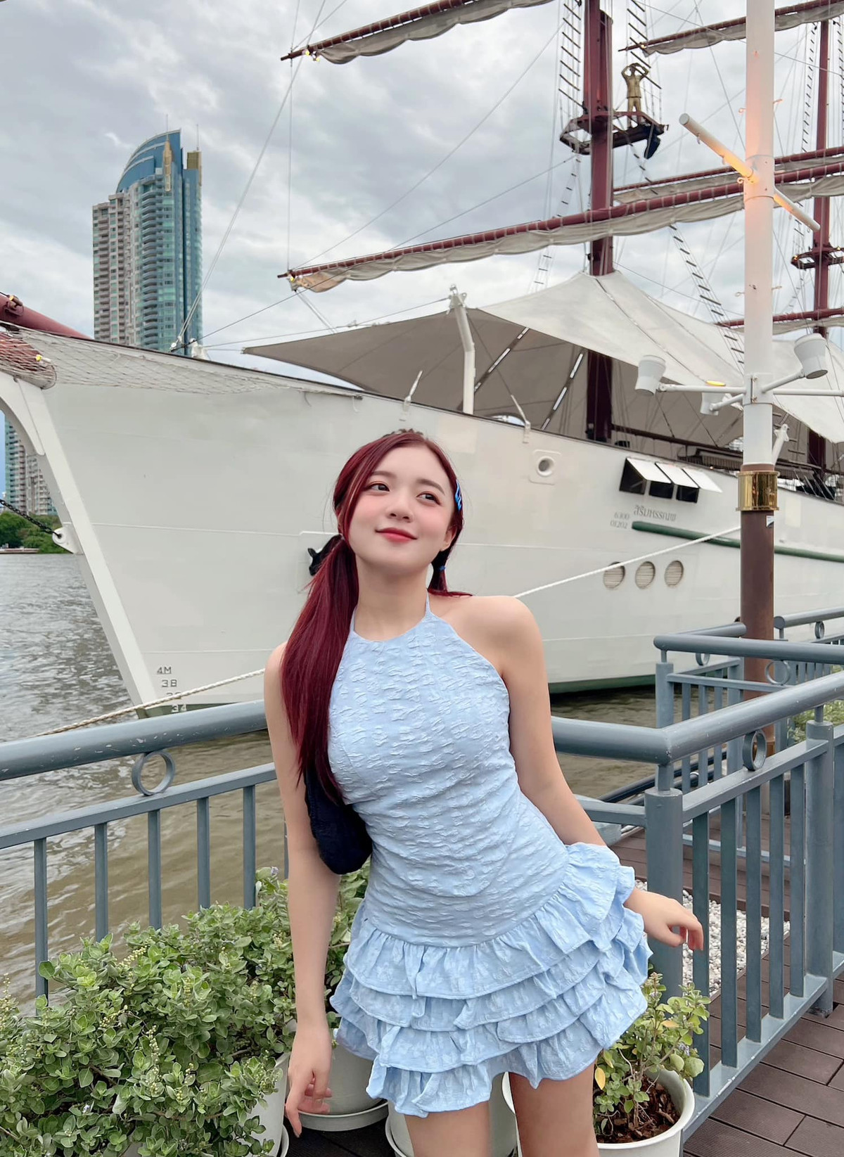 Vũ Phương Thảo có đặc điểm ngoại hình khó cải thiện là chiều cao khiêm tốn, chỉ 1m50.