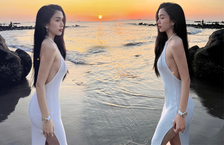 Được biết số đo cơ thể của Ngô Thị Mỹ Chi lần lượt là 85 - 55 - 93cm.