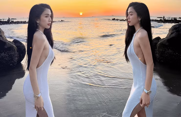 Được biết số đo cơ thể của Ngô Thị Mỹ Chi lần lượt là 85 - 55 - 93cm.