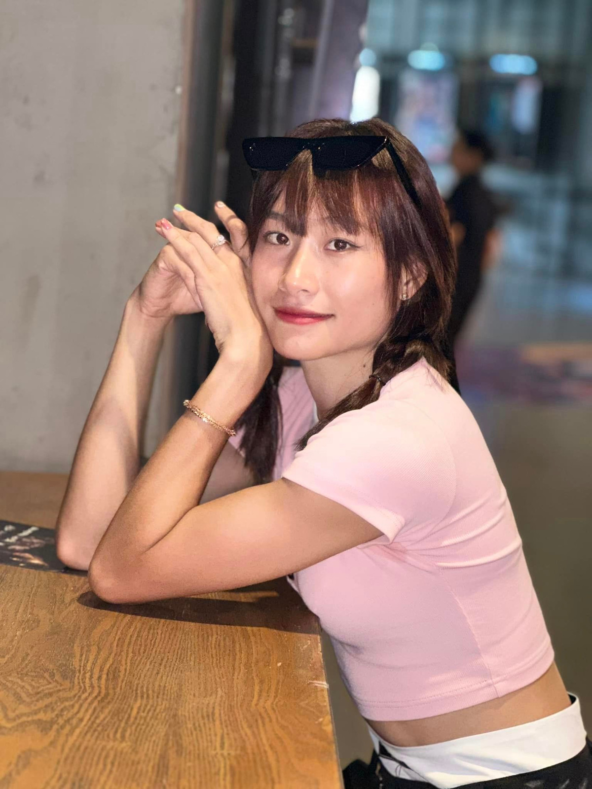 Nữ VĐV thường xuyên chia sẻ ảnh chụp tạo dáng đáng yêu đến fan hâm mộ.