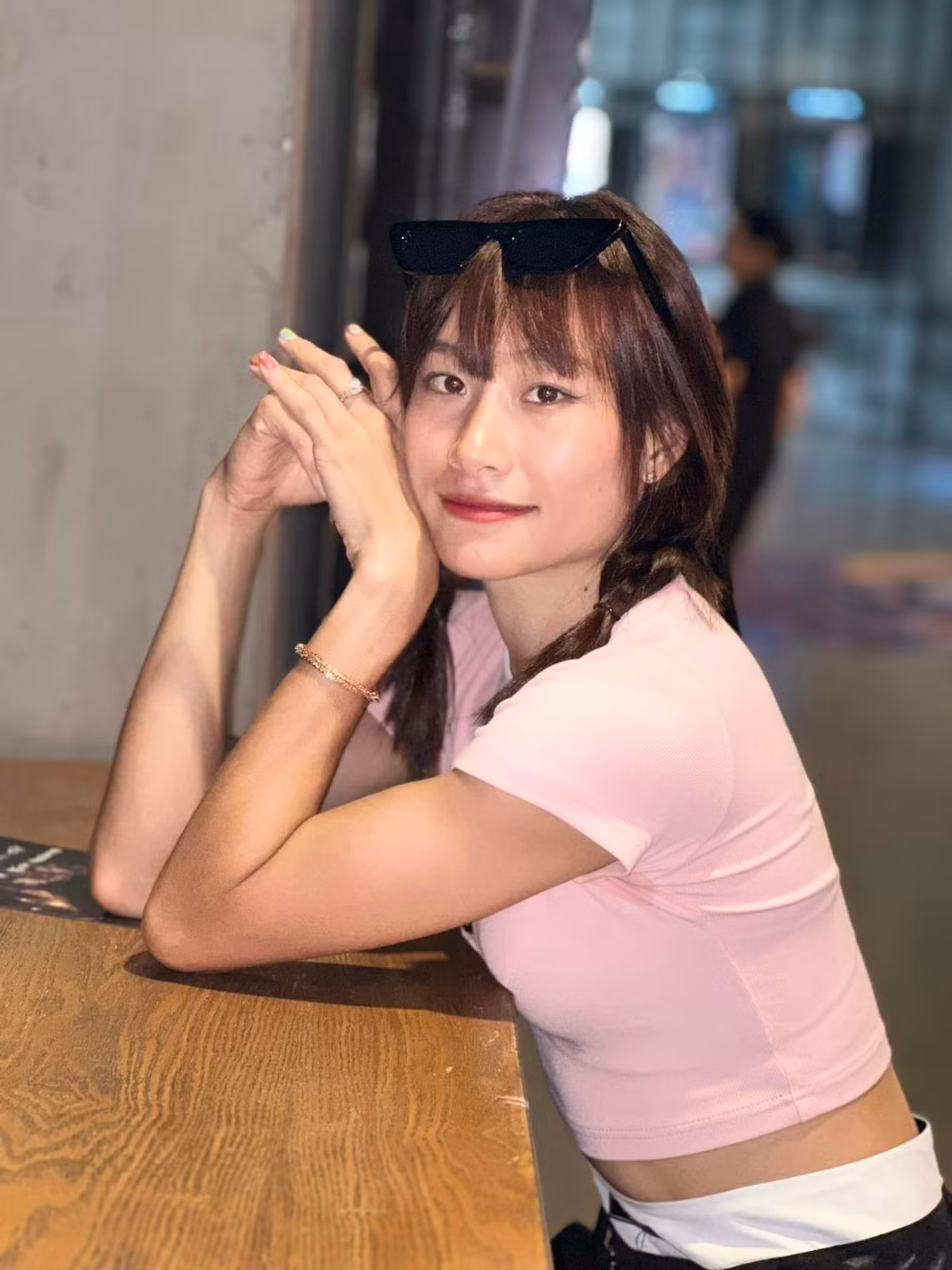 Nữ VĐV thường xuyên chia sẻ ảnh chụp tạo dáng đáng yêu đến fan hâm mộ.