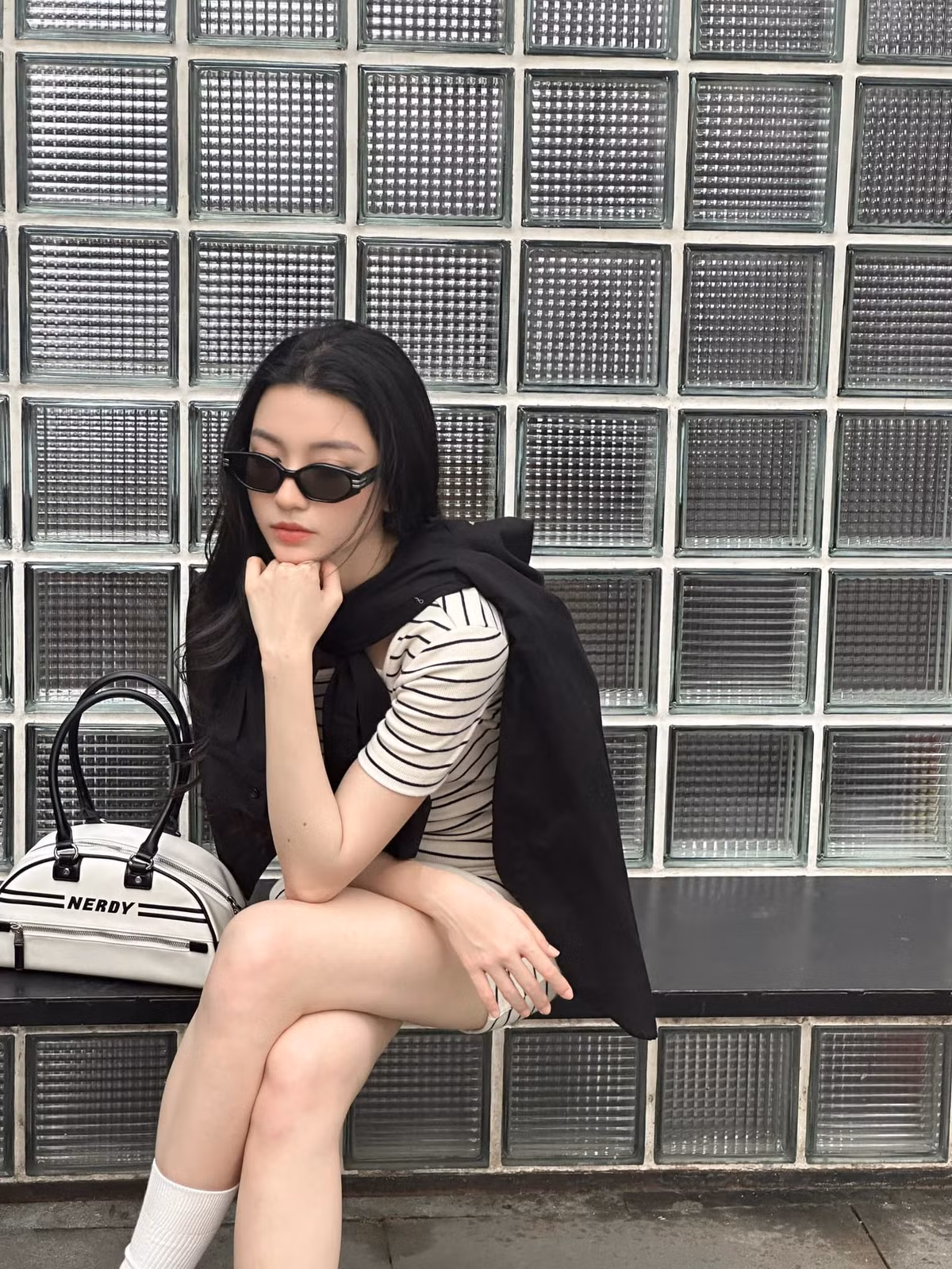 Phương Vy sở hữu nét đẹp tự nhiên cùng lợi thế hình thể cân đối, mảnh mai.